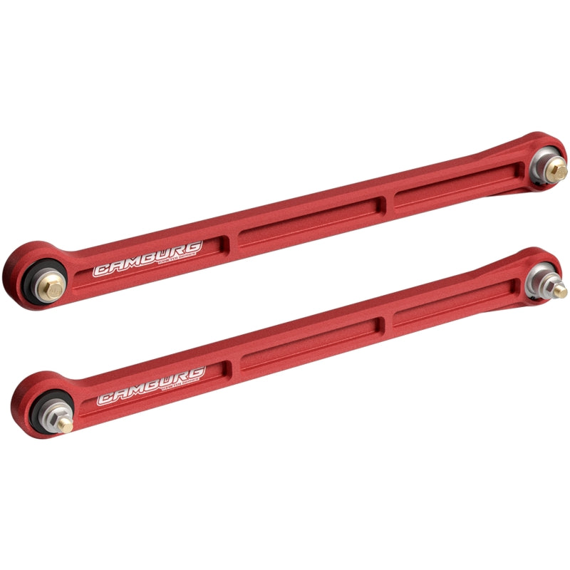 Camburg 22+ Toyota Tundra / 24+ Tacoma/ 23+ Sequoia KINETIK Series Rear Billet LTA Kit - Red