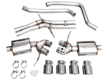 Load image into Gallery viewer, AWE Tuning 2022+ Porsche Macan 2.9TT Touring Edition Cat-Back Exhaust w/ Chrome Silver Tips