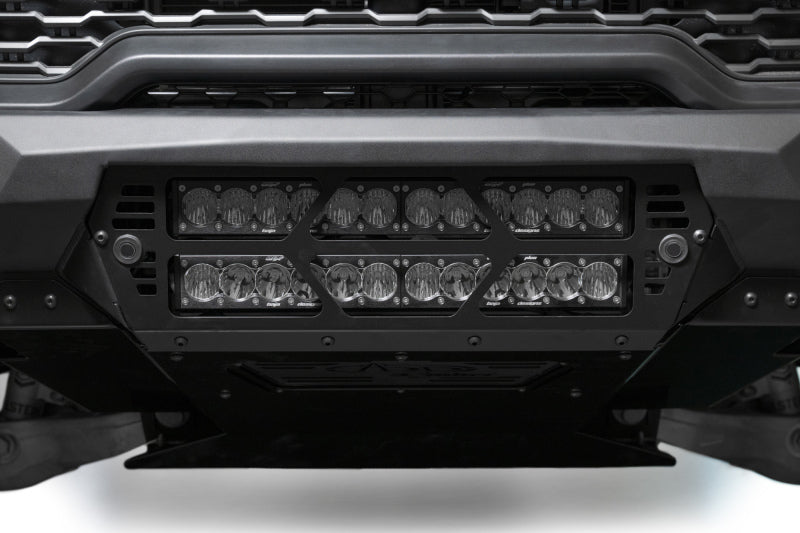 Addictive Desert Designs 25+ RAM 1500 RHO Bomber Front Bumper  (20 Inch Lights)