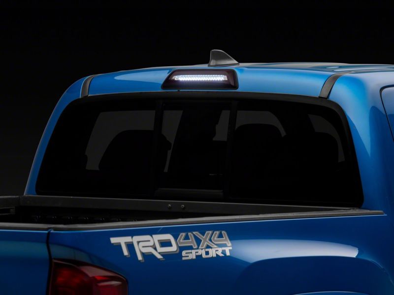 Raxiom 16-23 Toyota Tacoma Axial Series LED Third Brake Light- Clearw/ Smoked Lens