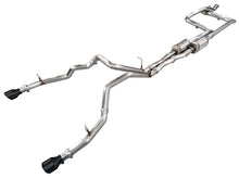 Load image into Gallery viewer, AWE Tuning 2025+ RAM 1500 RHO 3.0 I6 TT 0FG Dual Rear Exit Cat-Back Exhaust - Diamond Black Tips