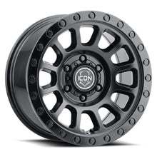 Load image into Gallery viewer, ICON Hulse 17 X 8.5 / 6 X 5.5 / 25mm Offset / 5.75in BS Double Black