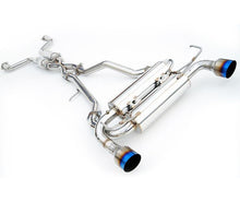 Load image into Gallery viewer, Invidia 09+ FX35 2/4WD Gemini Rolled Stainless Steel Tip Cat-back Exhaust