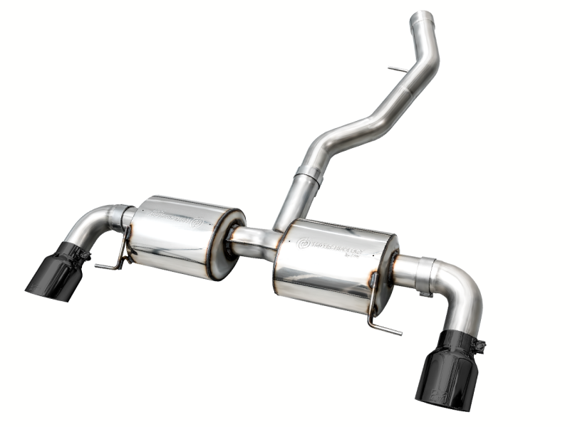 AWE 19-23 BMW 330i / 21-23 BMW 430i Base G2X Touring (Excl. Conv) Axle-Back Exhaust - Diamond Black