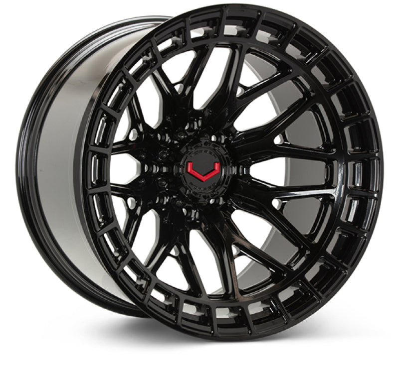 Vossen LCX-02 24x10 - 8x170 - ET+15 - Deep - 125.1 - Gloss Black Wheel