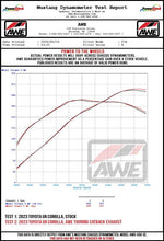 Load image into Gallery viewer, AWE Tuning 23-24 Toyota GR Corolla Touring Edition Cat-Back Exhaust - Chrome Silver Tips