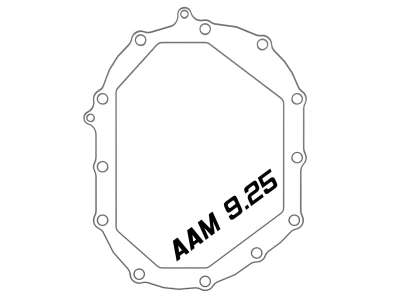 aFe Power Front/Rear Diff Cover Kit w/ Oil 20-25 GM Diesel Trucks V8 (AAM 9.25-12 & AAM 11.5-12-14)