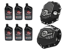 Load image into Gallery viewer, aFe Power Front/Rear Diff Cover Kit w/ Oil 11-19 GM Diesel Trucks V8 (AAM 9.25-12 &amp; AAM 11.5-14)