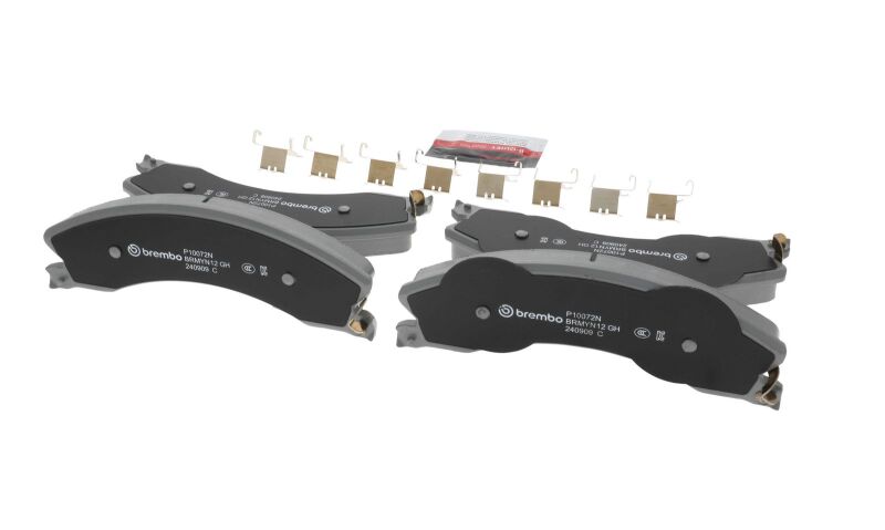 Brembo 09-17 Chevrolet Silverado 2500 HD/GMC Sierra 2500 HD/Silverado 3500 HD Front NAO Brake Pad