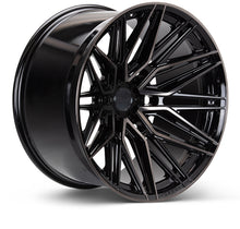Load image into Gallery viewer, Vossen HF6-5 24X10 / 6X139.7 / ET35 / Deep Face / 95.1 - Tinted Gloss Black Wheel