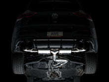 Load image into Gallery viewer, AWE Tuning MK8 Volkswagen Golf R 3in Touring Edition Quad Exhaust - Diamond Black Tips