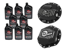 Load image into Gallery viewer, aFe Power Front/Rear Diff Cover Kit w/ Oil 19-25 Dodge L6 Trucks (AAM 9.25-12 &amp; AAM 11.5/12-14)
