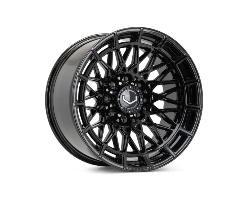 Vossen HFX-3 22x12 - 8x165.1 - ET44 - Ultra Deep Face - 125.1 - Gloss Black Wheel