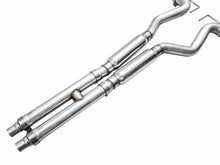 Load image into Gallery viewer, AWE 2024 Ford Mustang Dark Horse S650 RWD Track Edition Cat-Back Exhaust w/ Quad Chrome Silver Tips