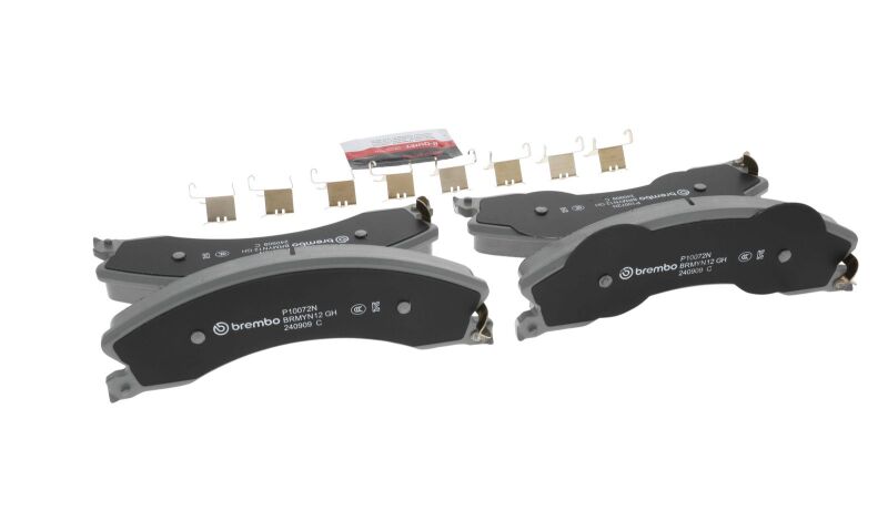 Brembo 09-17 Chevrolet Silverado 2500 HD/GMC Sierra 2500 HD/Silverado 3500 HD Front NAO Brake Pad