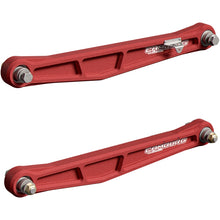 Load image into Gallery viewer, Camburg Ford Bronco Raptor 22-24 KINETIK Series Rear Billet Trailing Arm Kit (RED)
