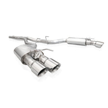 Load image into Gallery viewer, Stainless Works 2024 Mustang GT Catback Quad Tips Redline Sound X-Pipe Performance Connect Exhaust