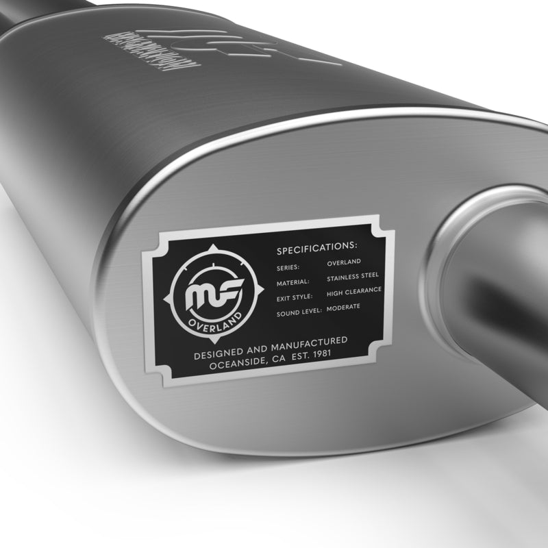 MagnaFlow 2025+ Toyota 4Runner Overland Series Cat-Back Exhaust System