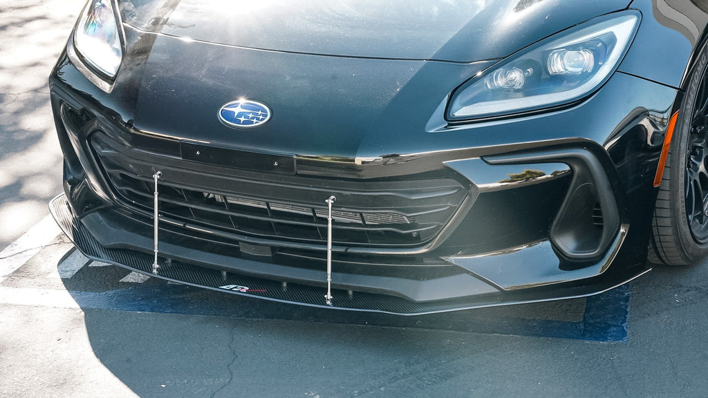 Subaru BRZ Carbon Fiber Wind Splitter w/ Rods 2022-2024                      Subaru BRZ Carbon Fiber Wind Splitter w/ Rods 2022-2024