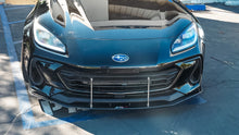 Load image into Gallery viewer, Subaru BRZ Carbon Fiber Wind Splitter w/ Rods 2022-2024                      Subaru BRZ Carbon Fiber Wind Splitter w/ Rods 2022-2024