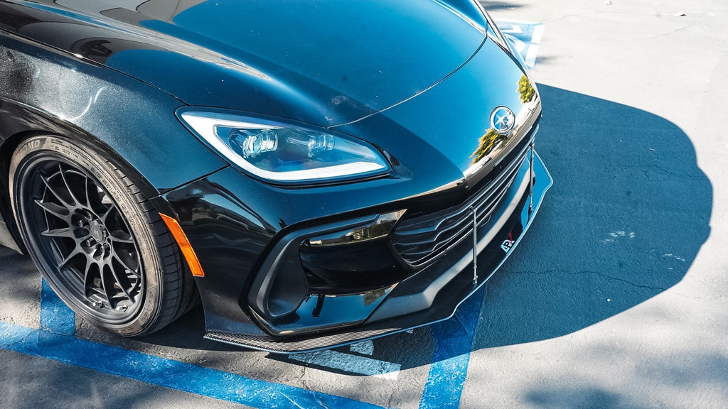 Subaru BRZ Carbon Fiber Wind Splitter w/ Rods 2022-2024                      Subaru BRZ Carbon Fiber Wind Splitter w/ Rods 2022-2024
