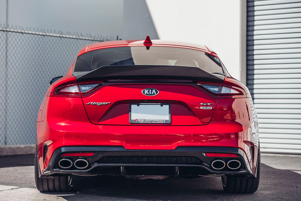 2018-2022 Kia Stinger Carbon Fiber Rear Trunk Decklid Type-C - ARK Performance
