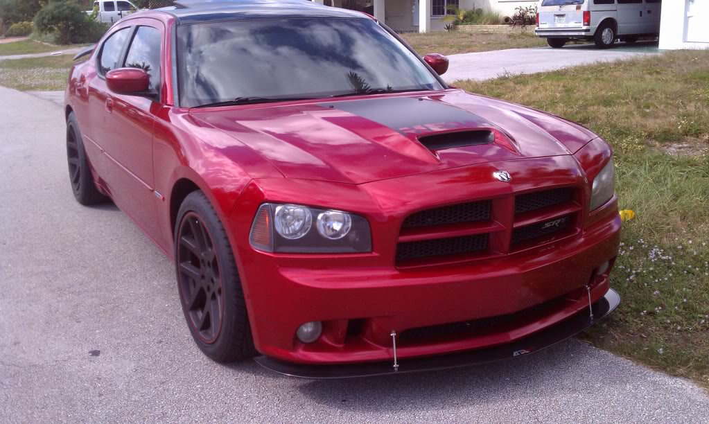 Dodge Charger SRT-8 Front Wind Splitter 2006 - 2010                      Dodge Charger SRT-8 Front Wind Splitter 2006 - 2010