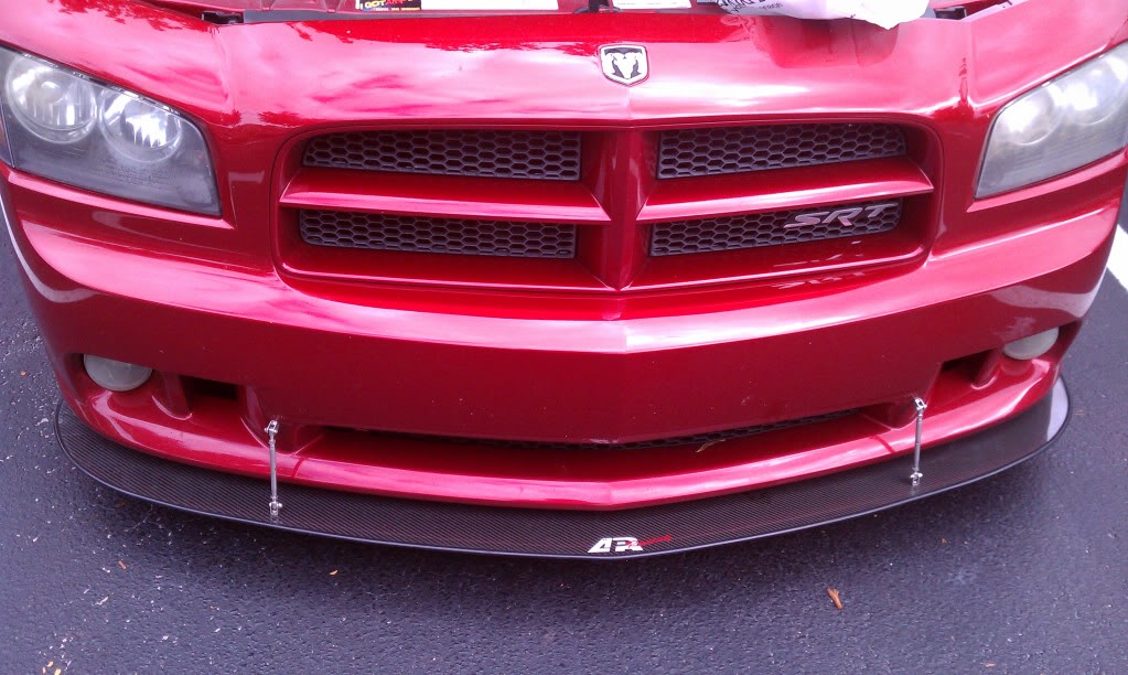 Dodge Charger SRT-8 Front Wind Splitter 2006 - 2010                      Dodge Charger SRT-8 Front Wind Splitter 2006 - 2010