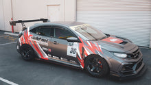Load image into Gallery viewer, Honda FK8 Civic Type R GT-250 Carbon Fiber Swan Neck Wing 2017 - 2021