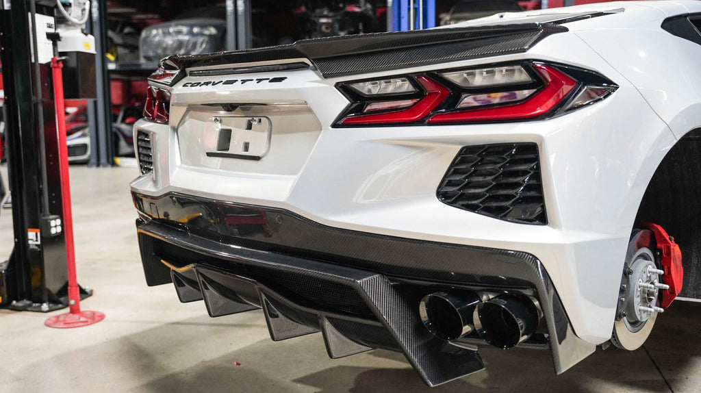 Chevrolet Corvette C8 Rear Spoiler Delete 2020-2023                      Chevrolet Corvette C8 Rear Spoiler Delete 2020-2023