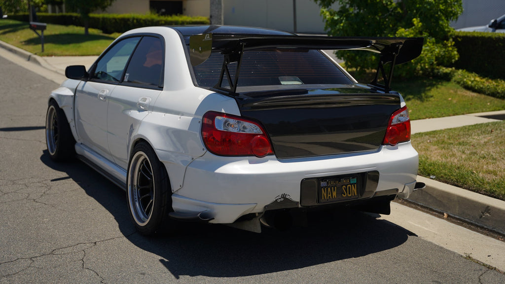Subaru Impreza WRX/ STI Carbon Fiber License Plate Frame 2004-2007                      Subaru Impreza WRX/ STI Carbon Fiber License Plate Frame 2004-2007