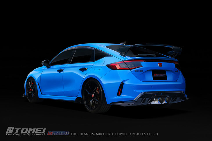 Tomei Full Titanium Expreme Ti Exhaust (Type D / Dual Muffler) - Honda Civic Type R FL5 2023+