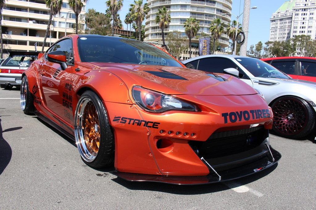 Scion FR-S/ Subaru BRZ RB Version 2 Front Wind Splitter 2013-2016                      Scion FR-S/ Subaru BRZ RB Version 2 Front Wind Splitter 2013-2016