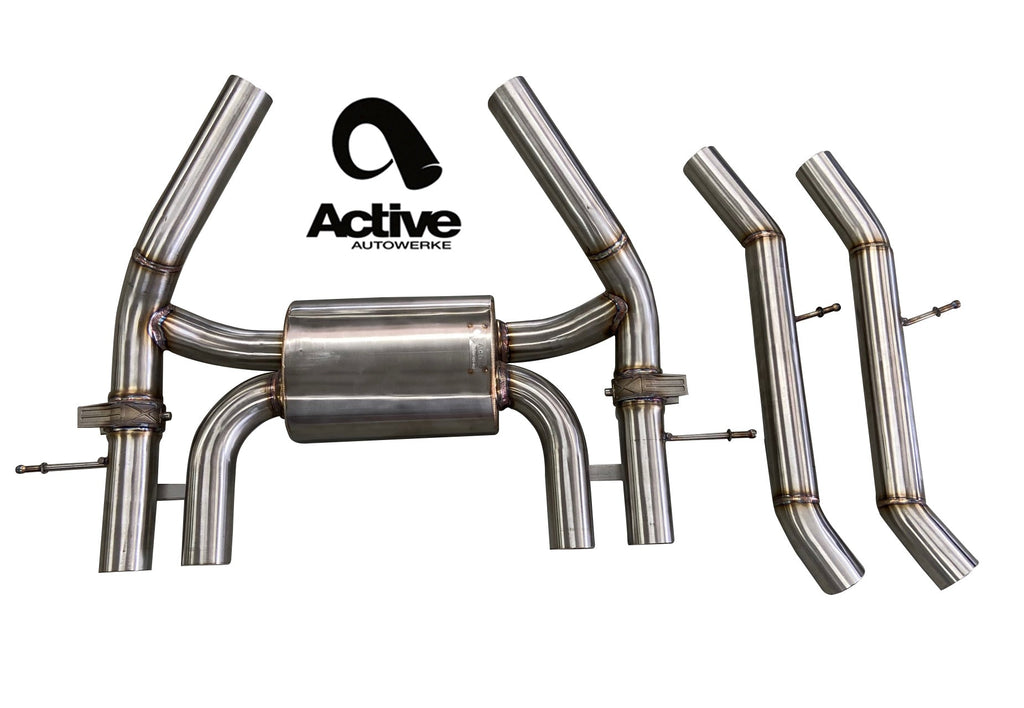M3 and M4 G80 and G82 Valved Rear Axle-back Exhaust