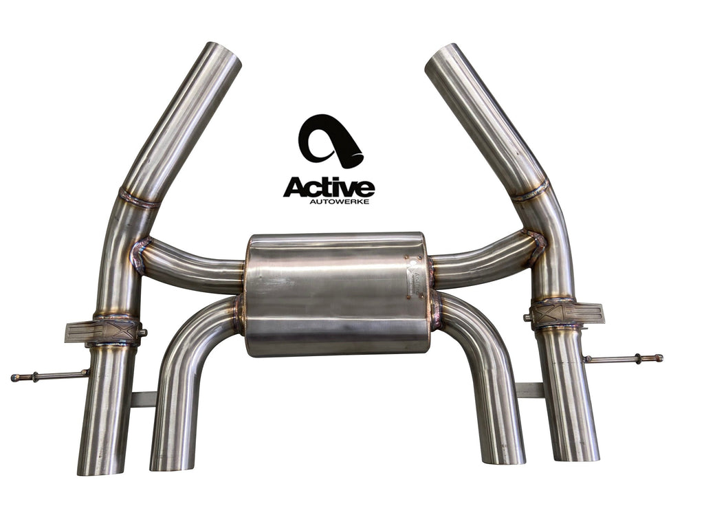 M3 and M4 G80 and G82 Valved Rear Axle-back Exhaust