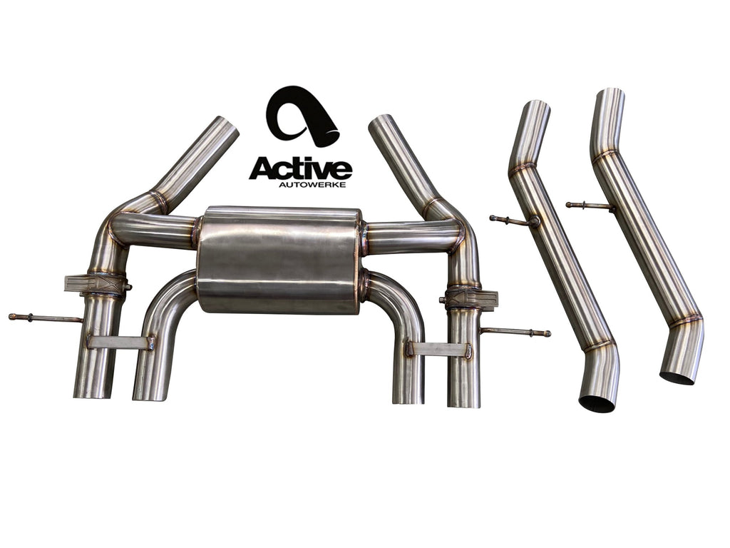 M3 and M4 G80 and G82 Valved Rear Axle-back Exhaust