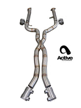 Load image into Gallery viewer, Active Autowerke G80/G82 M3/M4 Signature mid-pipe with X-Pipe