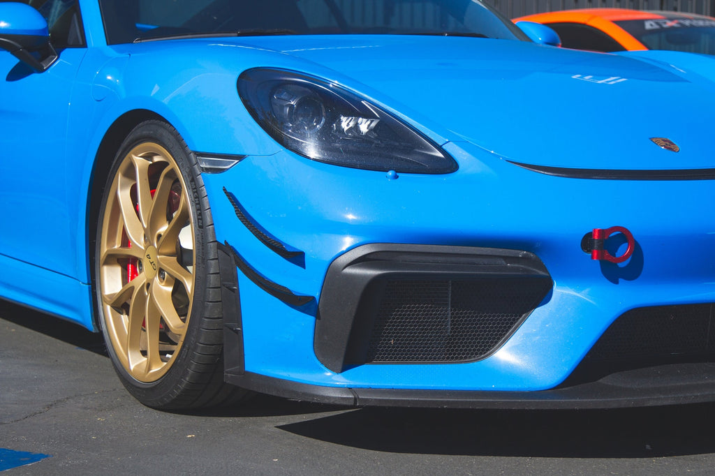 Porsche 718 Cayman GT4 Canards 2020-2023                      Porsche 718 Cayman GT4 Canards 2020-2023