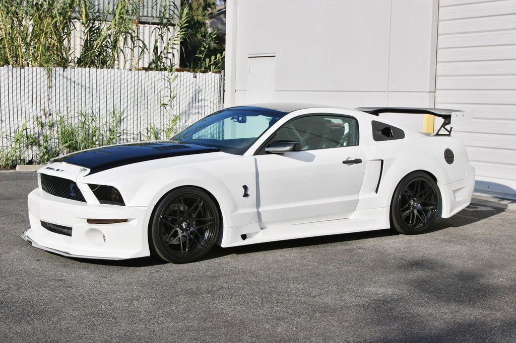 Ford Mustang S197 GT500 / GT500KR Widebody Aerodynamic Kit 2007-2009                      Ford Mustang S197 GT500 / GT500KR Widebody Aerodynamic Kit 2007-2009