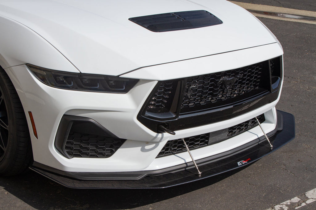 Ford Mustang S650 Front Wind Splitter 2024 - Current                      Ford Mustang S650 Front Wind Splitter 2024 - Current