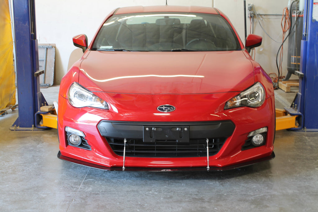 Subaru BRZ Carbon Fiber Wind Splitter w/ Rods 2013-2016                      Subaru BRZ Carbon Fiber Wind Splitter w/ Rods 2013-2016