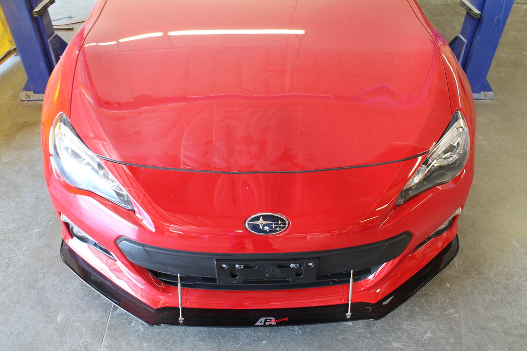 Subaru BRZ Carbon Fiber Wind Splitter w/ Rods 2013-2016                      Subaru BRZ Carbon Fiber Wind Splitter w/ Rods 2013-2016