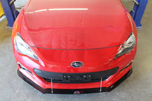 Load image into Gallery viewer, Subaru BRZ Carbon Fiber Wind Splitter w/ Rods 2013-2016                      Subaru BRZ Carbon Fiber Wind Splitter w/ Rods 2013-2016