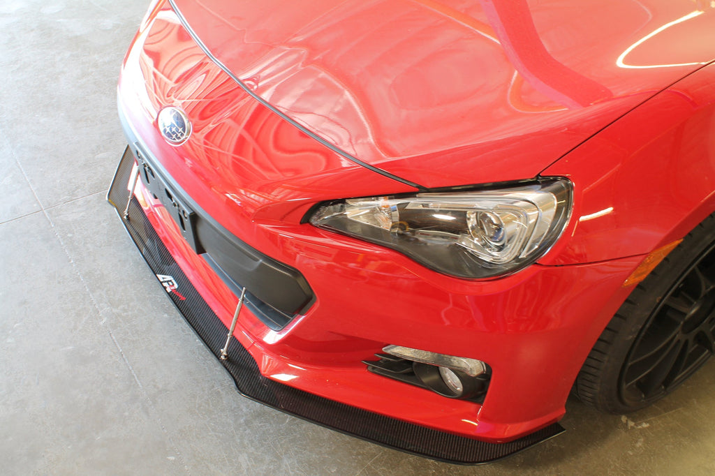 Subaru BRZ Carbon Fiber Wind Splitter w/ Rods 2013-2016                      Subaru BRZ Carbon Fiber Wind Splitter w/ Rods 2013-2016