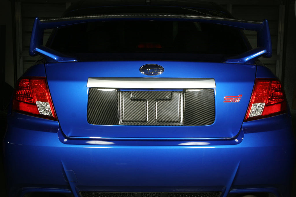 Subaru WRX/ STI Sedan Carbon Fiber License Plate Frame 2008-2014                      Subaru WRX/ STI Sedan Carbon Fiber License Plate Frame 2008-2014