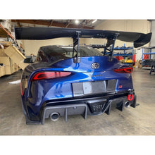 Load image into Gallery viewer, Toyota Supra A90 License Plate Backing 2020-2023                      Toyota Supra A90 License Plate Backing 2020-2023