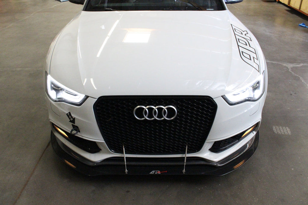 Audi S5 Stock Bumper Front Wind Splitter 2009-2012                      Audi S5 Stock Bumper Front Wind Splitter 2009-2012