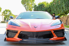 Load image into Gallery viewer, Chevrolet Corvette C8 Carbon Fiber Front Bumper Center Bezels