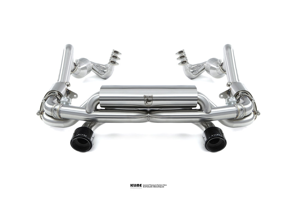 Kline Innovation Valvetronic Cat Back Exhaust (718 GT4 / Spyder / GTS 4.0)
