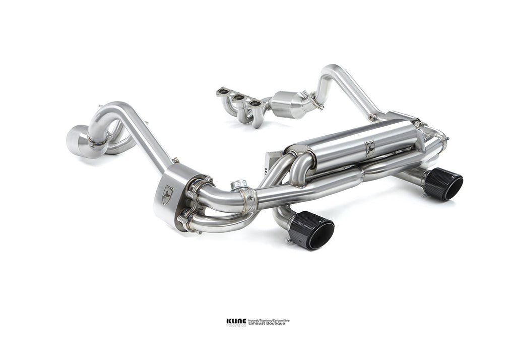 Kline Innovation Valvetronic Cat Back Exhaust (718 GT4 / Spyder / GTS 4.0)